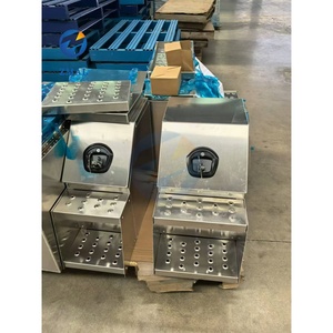 Boîte à outils personnalisée en aluminium de haute qualité pour camion, résistante à la poussière, OEM, grande ouverture, pour semi-<span class=keywords><strong>remorque</strong></span> - Product Image 5