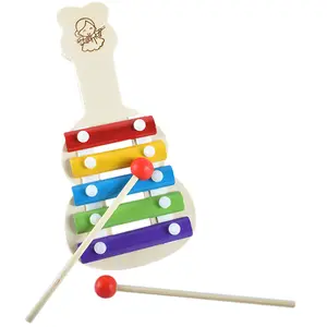 环保迷你钢琴木琴玩具批发木制音乐玩具自然儿童玩具