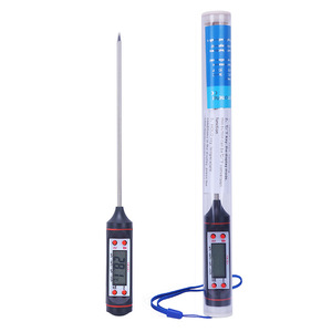Instant Read <strong>Digital</strong> Meat <strong>Thermometer</strong> for Food Bread Baking <strong>Water</strong> and Liquid Waterproof and Long Probe Bbq Kitchen <strong>Thermometer</strong> - Product Image 2