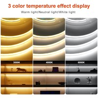 Tira de Luz LED COB Personalizada OEM ODM de Alto CRI 90 5V USB 3000K 4000K 6500K Flexible