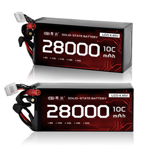 공장 판매 28000mah 6s 10c 23.7v 배터리 리튬 사자 배터리 팩 고체 충전식 lipo 배터리 - Product Image 2