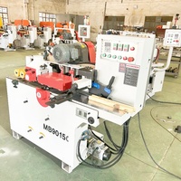 Machine semi-automatique haute vitesse MUSTANG MB9015C pour la fabrication de chevilles en bois / Tour à bois / Raboteuse / Broyeur, capacité 600 pièces/heure, 380V