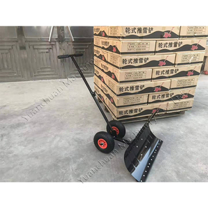 พลั่วตักหิมะแบบมีล้อเหล็กทั้งหมด แบบก้านเดี่ยว แบบก้านคู่ แบบเข็นด้วยมือ - Product Image 3