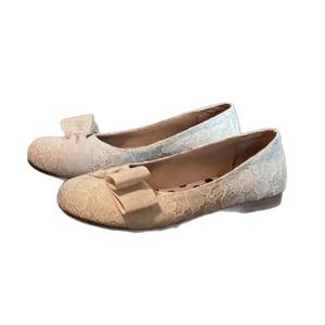 Zapatos Planos de Ballet con Lazo de Encaje Francés para Mujer, Nuevos, con Aumento de Altura, Casuales, de Suela Delgada, Punta Cerrada, Ligeros e Impermeables - Product Image 1