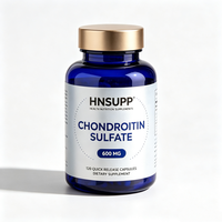 Capsules de sulfate de chondroïtine directement de l'usine, 120 capsules, fabricant de compléments alimentaires OEM ODM en marque privée