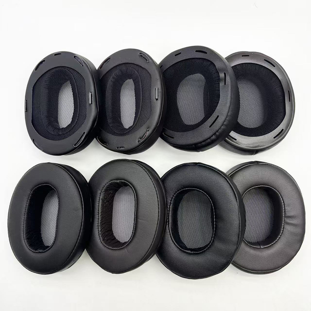 High Quality Protein Leather Earpads Headphones Replacement Ear Muffs Cushion for Sony MDR-1A /1ADAC /1ABT Headset Accessories