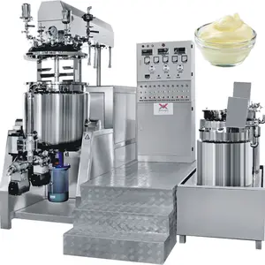 Homogeneizador emulsionante de crema personalizado de 200L, máquina para hacer jabón líquido de 2000 litros, proveedor de licuadora, hecho en Japón, Francia, dorado