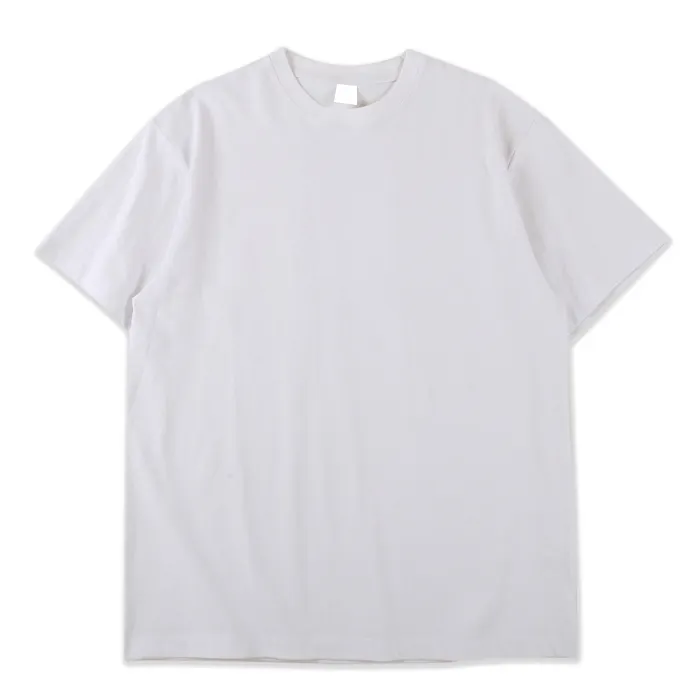 Mens Phụ Nữ T Áo Sơ Mi Cộng Với Kích Thước Trọng Lượng Nhẹ Tùy Chỉnh In 230gsm Nặng Cotton T-Shirt Trắng T Áo Sơ Mi Cho Dtf Dtg In