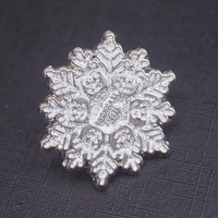 Épinglette personnalisée en métal 3D Aile d'Aigle, finition argent brillant, pour veste, chapeau, sac – Collection d'épinglettes ailes