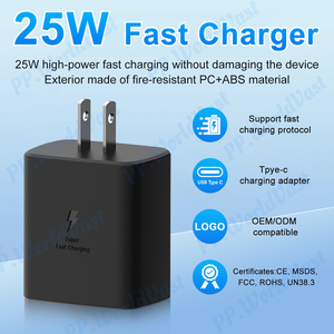 Cargadores y Adaptadores de Alta Calidad para <span class=keywords><strong>Samsung</strong></span> S25 Ultra, <span class=keywords><strong>Cargador</strong></span> S23 S24 de 45W <span class=keywords><strong>25W</strong></span>, Carga Rápida, Estándar Estadounidense - Product Image 3