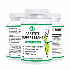 Complément alimentaire pour la perte de poids et la musculation pour adultes, brûleur de graisse nocturne, stimulant de l'appétit, vitalité, énergie, régime à base de plantes, 60 capsules - Product Image 1