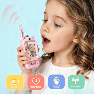 <span class=keywords><strong>Walkie</strong></span> <span class=keywords><strong>Talkie</strong></span> Creativo para Niños, Comunicación Bidireccional, Alcance de 1500 Pies, Efectos de Voz Geniales para Niños de 3 a 12 Años, Regalo de Navidad o Cumpleaños para Actividades al Aire Libre - Product Image 4