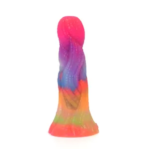 YOCY Dilator Sucker G Spot Super Long Colorful Dildo,Enjoying Orgasm Ejaculating Real Penis Dildo For Female