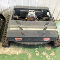Vente directe d'usine, tondeuse à gazon robotisée à télécommande, très vendue, avec lame à neige