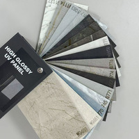 Panneaux Muraux en Feuille de Marbre UV Haute Brillance 12mm-18mm Panneaux MDF Stratifiés Mélaminés Qualité Premium Résistants à l'Humidité Garantie 5 Ans