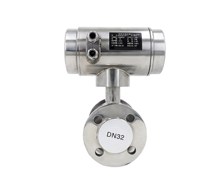 Débitmètre numérique haute pression en acier inoxydable OEM, haute précision, connectivité à bride pour fluides aqueux / utilise la loi de Faraday - Product Image 3