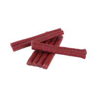 Friandises pour chiens en bâtonnets de bœuf premium lyophilisées, riches en protéines, saveur poulet et légumes, non biologiques, pour la santé de la peau et du pelage