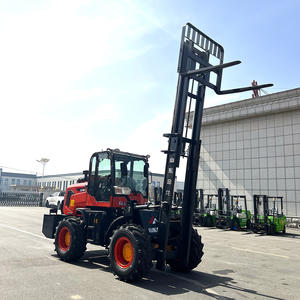 Китай, Шаньдун, дизельный двигатель, ПЛК контроллер, полноприводный вездеход, передняя стрела, длительный срок службы, портативный сверхтяжелый вилочный погрузчик - Product Image 6