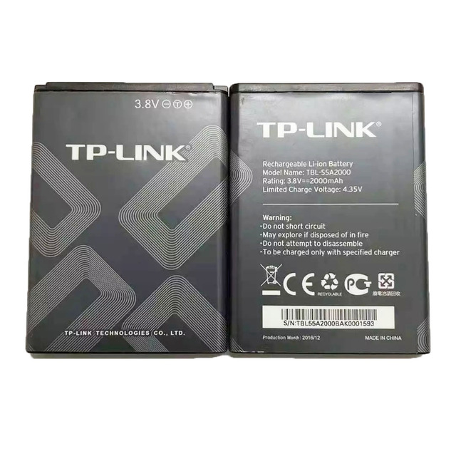 High Quality Factory Wholesale 3.8V 2000mAh TBL-55A2500 Replacement Battery for TP-LINK M7310