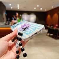 Coque de téléphone portable en gros, motif cœur 3D, grille, antichoc, multicolores, matériau IMD pour A15/A16/A14
