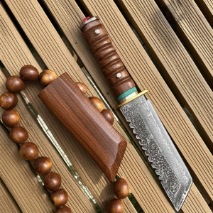 มีดพับคุณภาพสูง Watchman ใบมีดตรง สแตนเลสแท้ หนา 3.0 มม. สำหรับต่อสู้และยุทธวิธี DIY OEM - Product Image 2