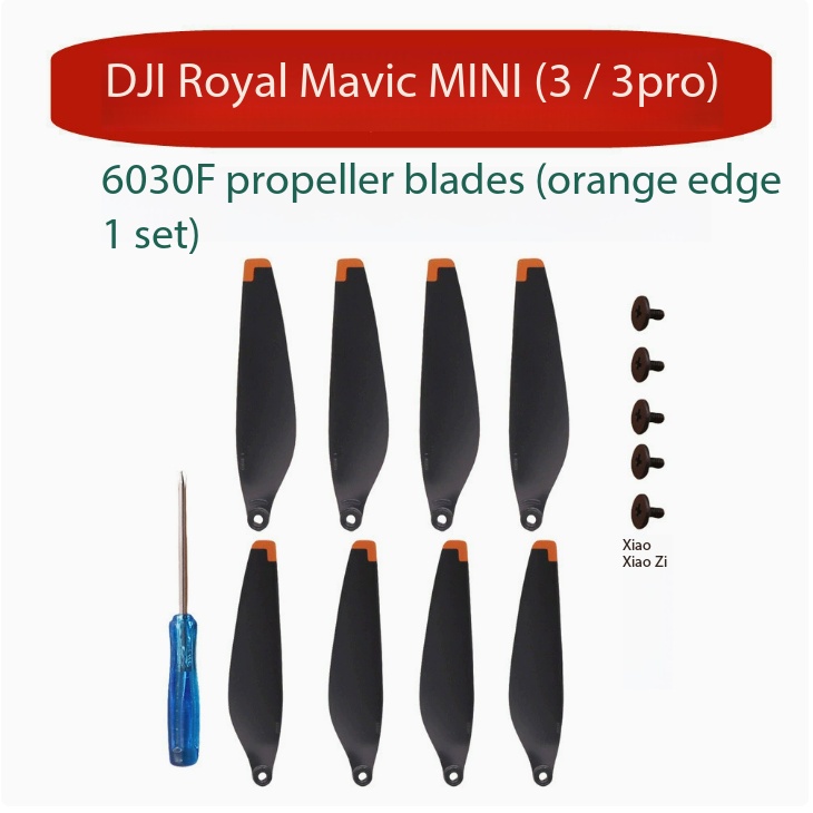 Hélices Orange Edge pour Mini 3 / 3 Pro