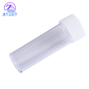 Botella para Esputo Kangwanzhong Medical de 25 ml, Desechable, Estéril, de Vidrio para Laboratorio, para Uso en Cultivos - Product Image 4