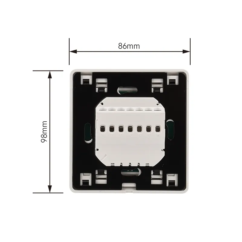 Nhà lỗ căn hộ tự động hóa thông minh tuya Wifi Khung nhiệt với ứng dụng Google Alexa kiểm soát