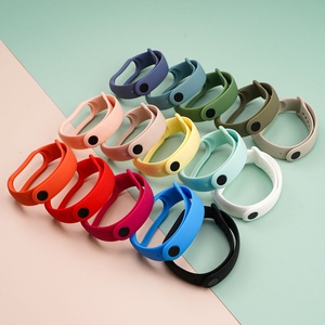 Cinturino in Silicone Colorato per Xiaomi <span class=keywords><strong>Band</strong></span> <span class=keywords><strong>5</strong></span>, Braccialetto Sostitutivo per Smartwatch <span class=keywords><strong>Mi</strong></span> <span class=keywords><strong>Band</strong></span> - Product Image 2