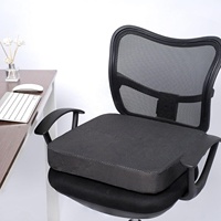 Coussin de siège de fauteuil roulant en mousse à mémoire infusée de gel haute densité pour bureau-cuisine-chaise de voiture douleur à la pression et soulagement de la douleur au coccyx