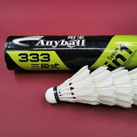 Volant de badminton 3-en-1 en plumes de canard durables et redressées, stable et très demandé, pour le sport, à prix abordable