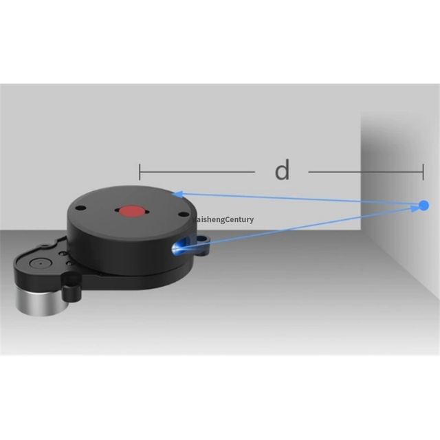 LD14P laser radar sensor 360° triangulation range anti-glare high-precision obstacle avoidance module Triangulation radar module