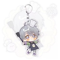 Porte-clés en acrylique mignon de la série Game Love and Deepspace, personnage Xavier version Q, pendentif de sac, décoration, accessoire de collection pour fans, cadeaux