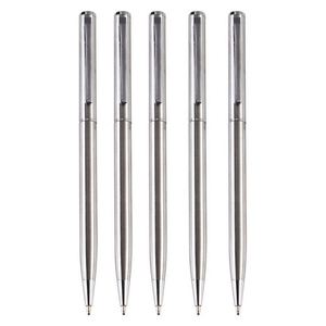 Stylo bille métallique de haute qualité, largeur d'écriture 1,0 mm, couleurs personnalisées, logo, idéal pour la promotion des hôtels et des centres de villégiature - Product Image 1