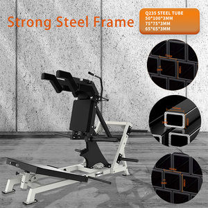 Máquina de Ejercicios de Piernas con Peso para Gimnasio, Equipo de Entrenamiento de Fuerza Comercial, Máquina de Sentadillas con Barra/Hack Squat - Product Image 2