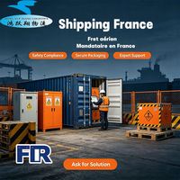 Agente de envío Francia Flete marítimo Rouen Puerto de Le Havre Courier Company Flete Exportación Ferrocarril Express Envío de DHL