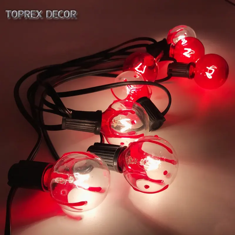 В наличии, toprex 110 В, 220 В, 8 м, 8 лампочек, наружный декор, светодиодные гирлянды