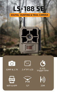 Caméra de surveillance WIFI avec application, caméra de surveillance WIFI 2.7k, caméra de surveillance extérieure WIFI - Product Image 6