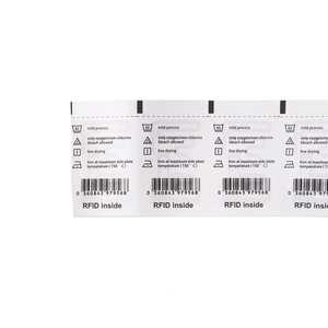 แท็กผ้า RFID UHF 860-960Mhz แบบพิมพ์ได้ด้วย QR <span class=keywords><strong>Code</strong></span> กันน้ำ ฉลากอัจฉริยะ อ่านแบบเป็นชุด สำหรับการจัดการผ้าในโรงพยาบาลและร้านค้าปลีก - Product Image 3