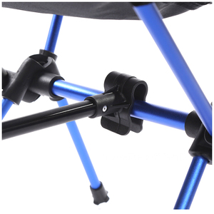 Chaise de camping pliante en aluminium avec repose-pieds télescopique pour loisirs, camping et pêche - Product Image 3