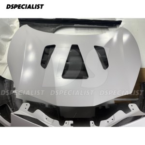 EVO Style Dry Carbon Fiber Bodykit Bumper Hood Difusor Spoiler Faldas laterales para <span class=keywords><strong>Ferrari</strong></span> <span class=keywords><strong>488</strong></span> Body Kit - Product Image 2