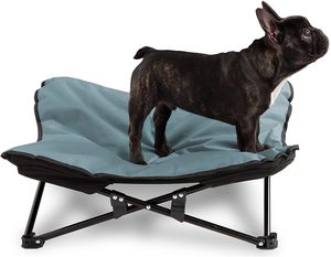 Cama Elevada para Mascotas, Interior y Exterior, para Acampar, con Hamaca <span class=keywords><strong>Plegable</strong></span> Elevada del Suelo, Refrescante, para Senderismo y Viajes - Product Image 2