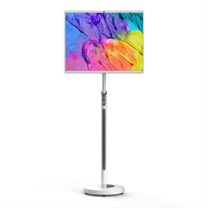 32 Inch 4K LED White Android 12 Smart Interactive Touch Screen <b>TV</b> <b>Portable</b> Movable Wireless Long 5-6H Battery Life 13MP Built-in - Product Image 4