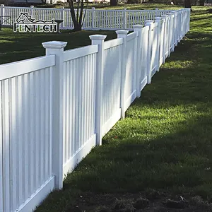 Fentech高品质定制廉价塑料花园门，阳台栏杆零件