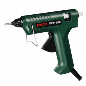 Per Bosch PKP 18 E pistola elettronica per colla da te con ugello in alluminio a temperatura singola per applicazione di colla a caldo - Product Image 1