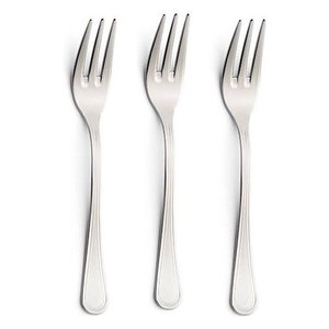 Juego de Tenedores para Postre Impero, 3 Piezas, 15.2 cm, Acero Inoxidable Cromado Pulido, Vajilla - Product Image 2