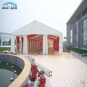 12x25m 12x30m tente de fête de mariage luxe blanc grand grand chapiteau <span class=keywords><strong>tipi</strong></span> tentes 100 150 chapiteau tente extensible et chaises location de fête - Product Image 5