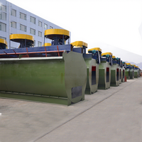 Colonne de flottation compacte à haute efficacité pour le traitement des minerais, avec moteur électrique, en acier au manganèse, pour l'or