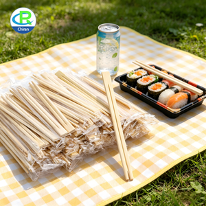 Se pueden usar para <span class=keywords><strong>comer</strong></span> fideos, sushi, dumplings y otros alimentos. <span class=keywords><strong>Palillos</strong></span> desechables de bambú envasados individualmente. - Product Image 2