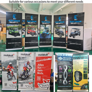 Feamont kích thước tiêu chuẩn 80*200 100*200 120*200cm <span class=keywords><strong>rollup</strong></span> quảng cáo hiển thị cuộn lên biểu ngữ đứng - Product Image 5